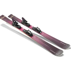 Elan Primetime N°4+ W 25 - 26 ski's dames met ELX 11.0 GW Shift binding