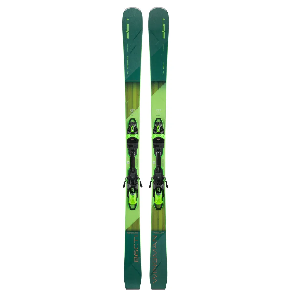 Elan Wingman 86 CTI Fusion X 24 - 25 ski's met EMX 12 Fusion X binding