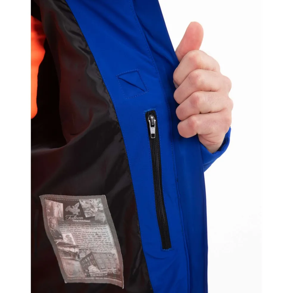 Falcon Brian winterjas heren astral blue