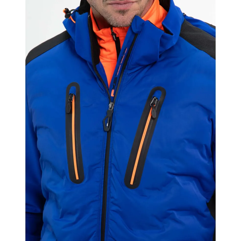 Falcon Brian winterjas heren astral blue