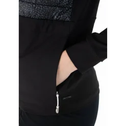 Falcon Celia trainingsjack dames zwart