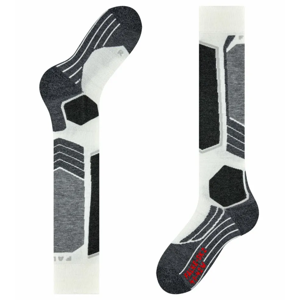 Falke 16523 SK2 Intermediate skisokken dames off white