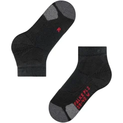 Falke PL2 Short tennissokken heren black