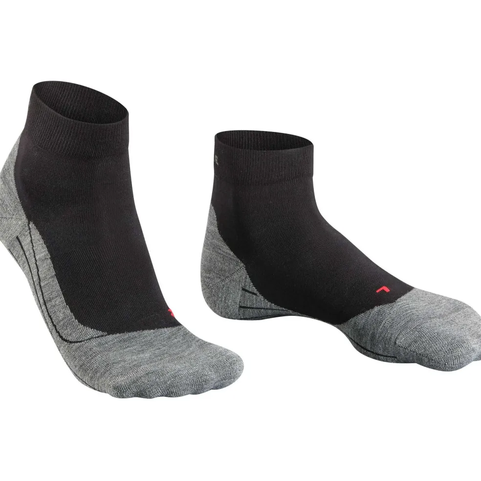 Falke RU4 Short hardloopsokken heren black mix