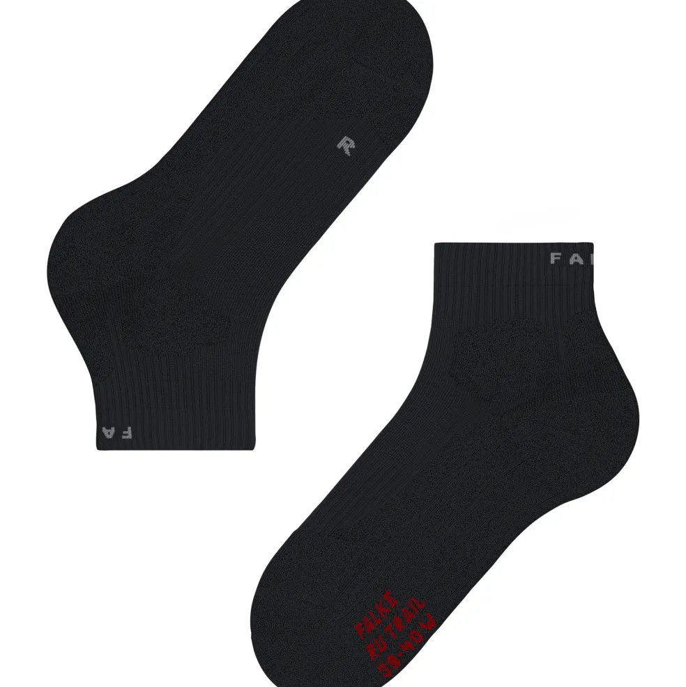 Falke RU Trail hardloopsokken heren black mix