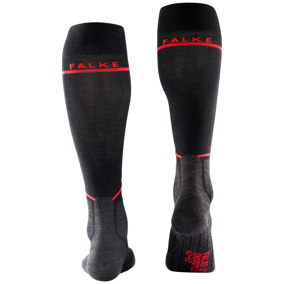 Falke SK4 Advanced Compression Light skisokken dames black mix