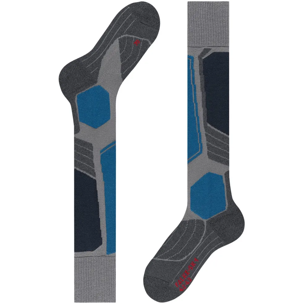Falke SK1 Comfort skisokken heren light grey