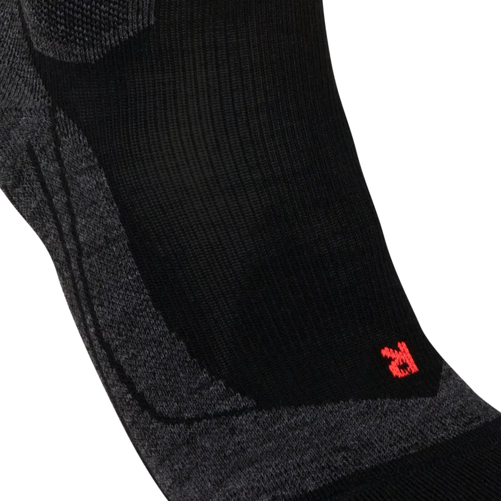 Falke SK Compression Energy skisokken dames black neon red