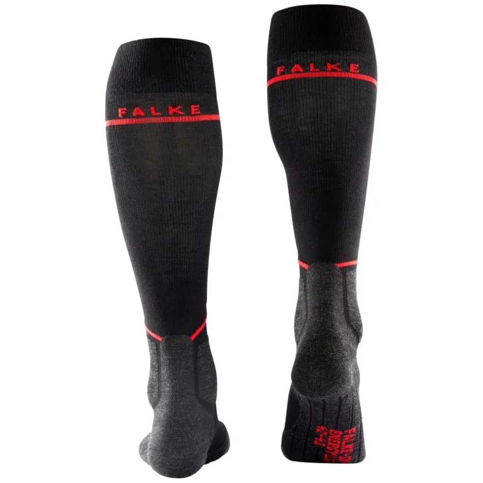 Falke SK4 Energizing Light skisokken heren black mix