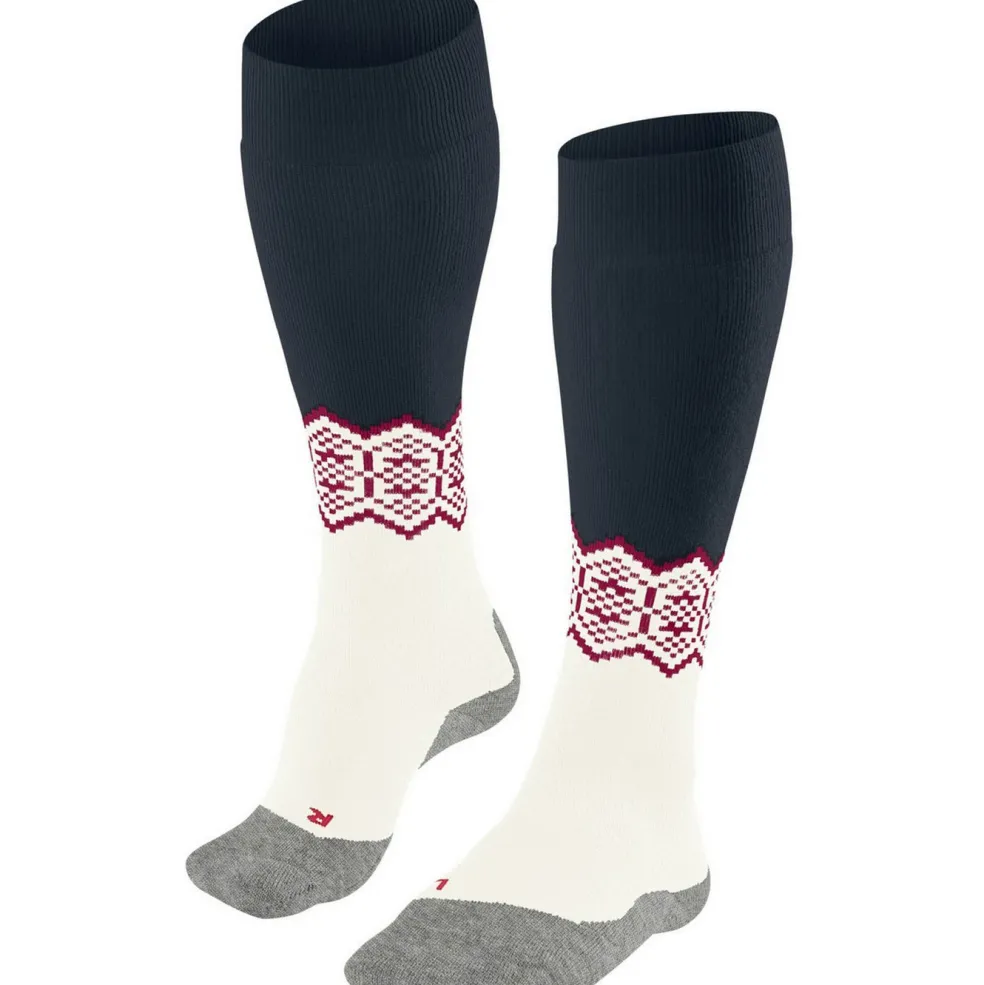 Falke SK2 Intermediate skisokken dames off-white