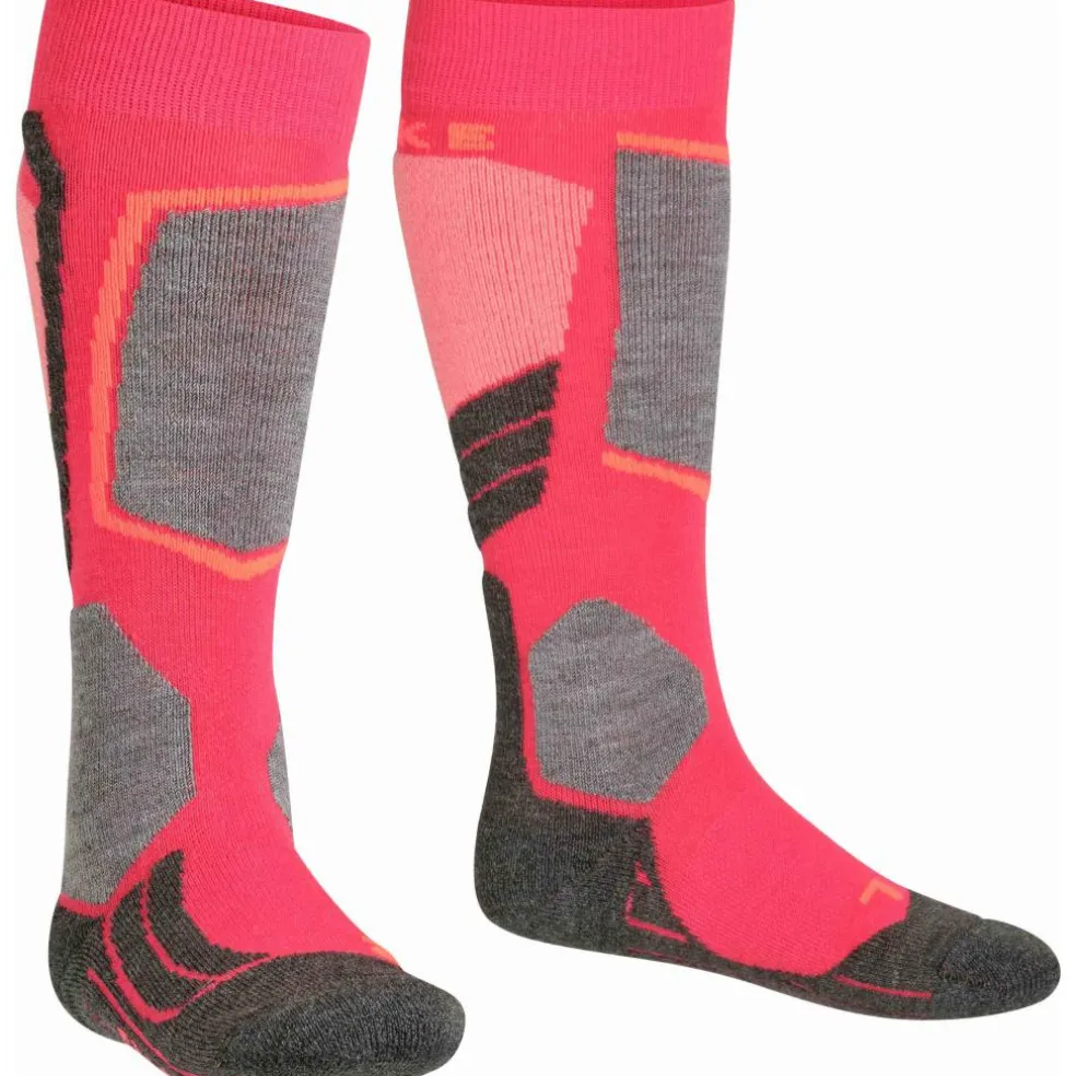 Falke SK2 Intermediate skisokken junior rose