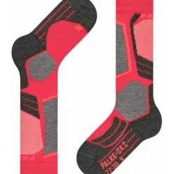 Falke SK2 Intermediate skisokken junior rose