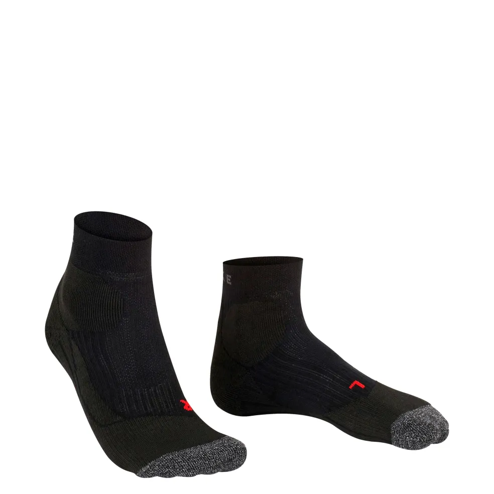 Falke TE2 Short tennissokken heren black