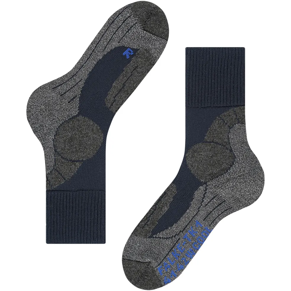 Falke TK1 Adventure Cool wandelsokken dames marine