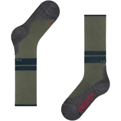 Falke TK Compression Energy wandel compressiesokken heren calla green