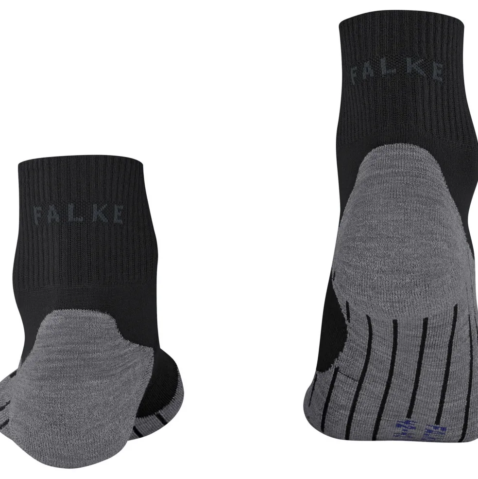 Falke TK5 Cool Short wandelsokken dames black mix