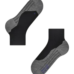 Falke TK5 Cool Short wandelsokken dames black mix