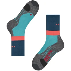 Falke TK2 Explore wandelsokken dames turquoise