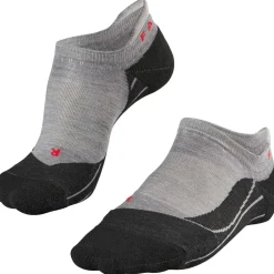 Falke TK5 Invisible wandelsokken dames light grey