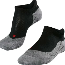 Falke TK5 Invisible wandelsokken heren black mix