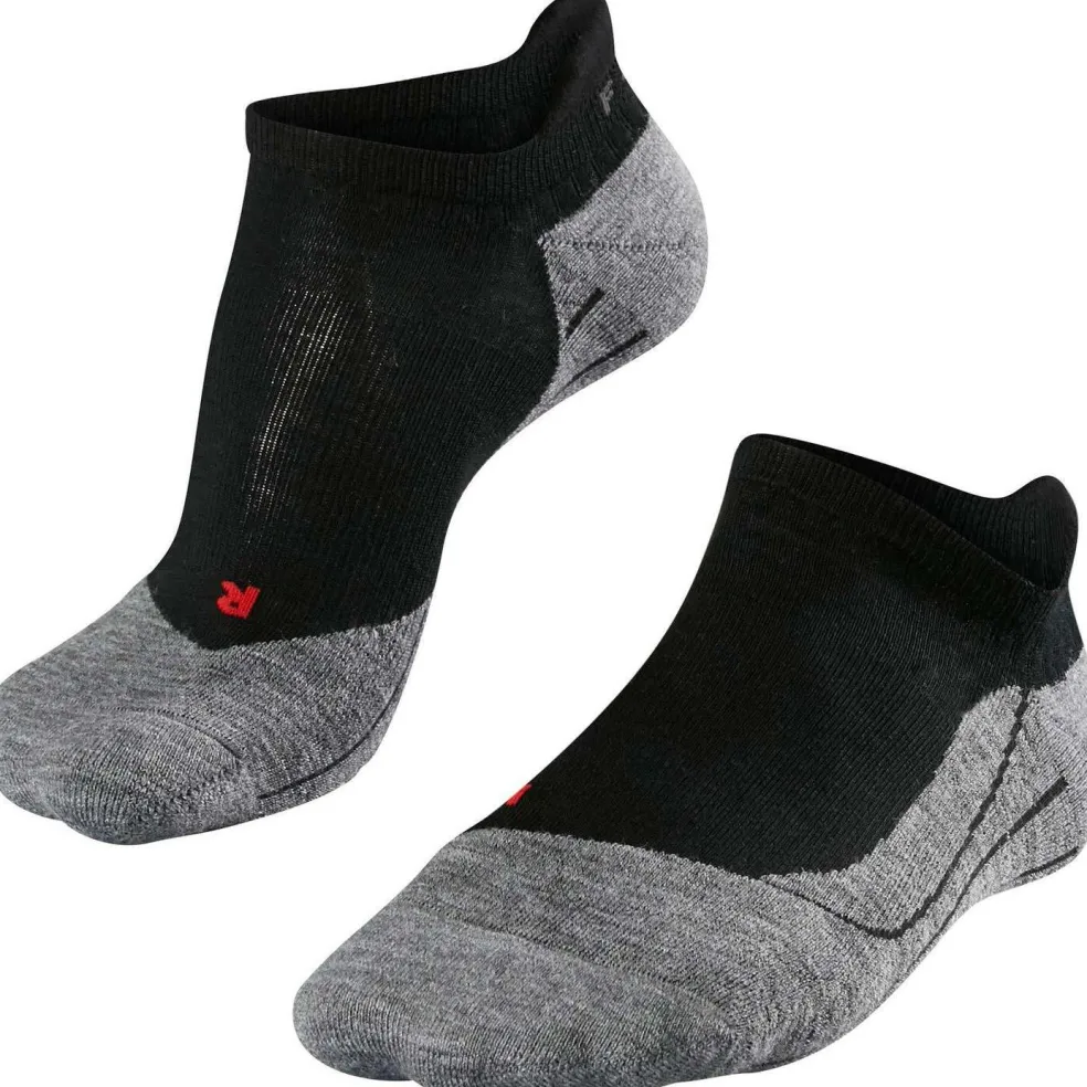 Falke TK5 Invisible wandelsokken heren black mix