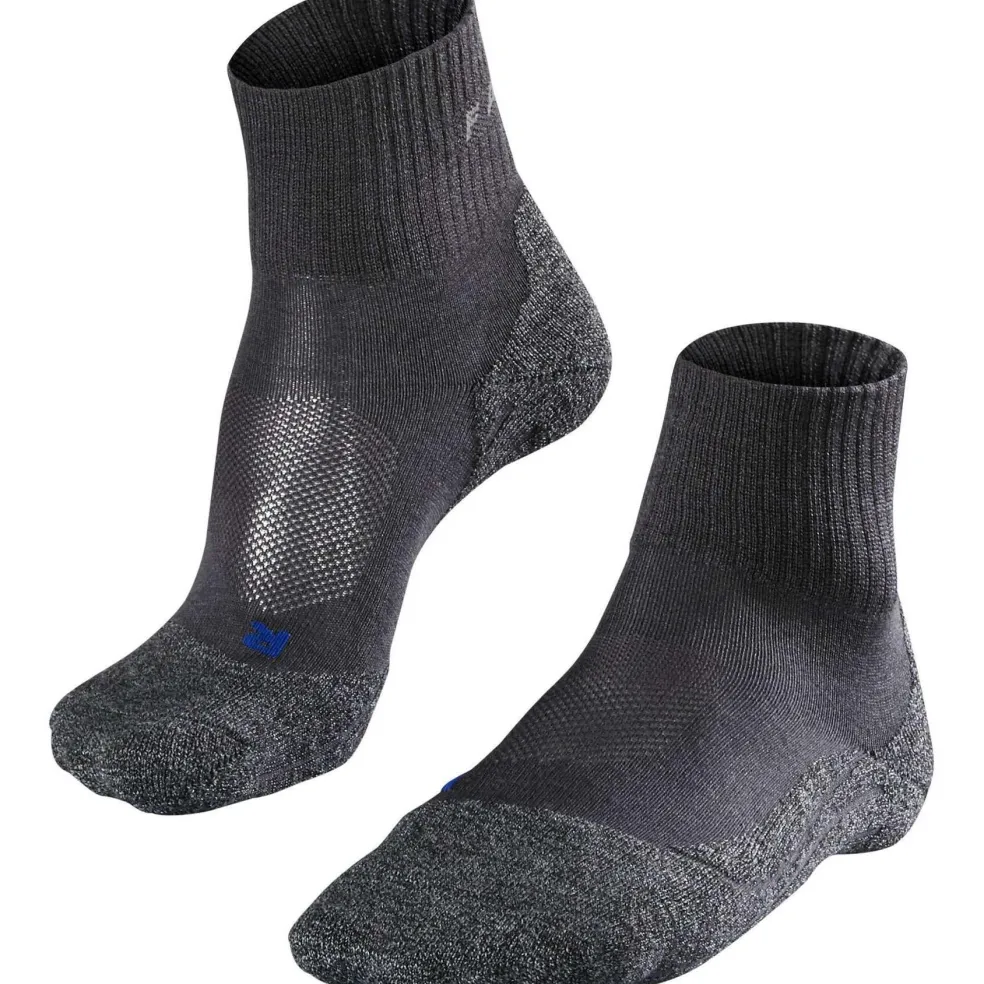 Falke TK2 Short Cool wandelsokken dames asphalt melange