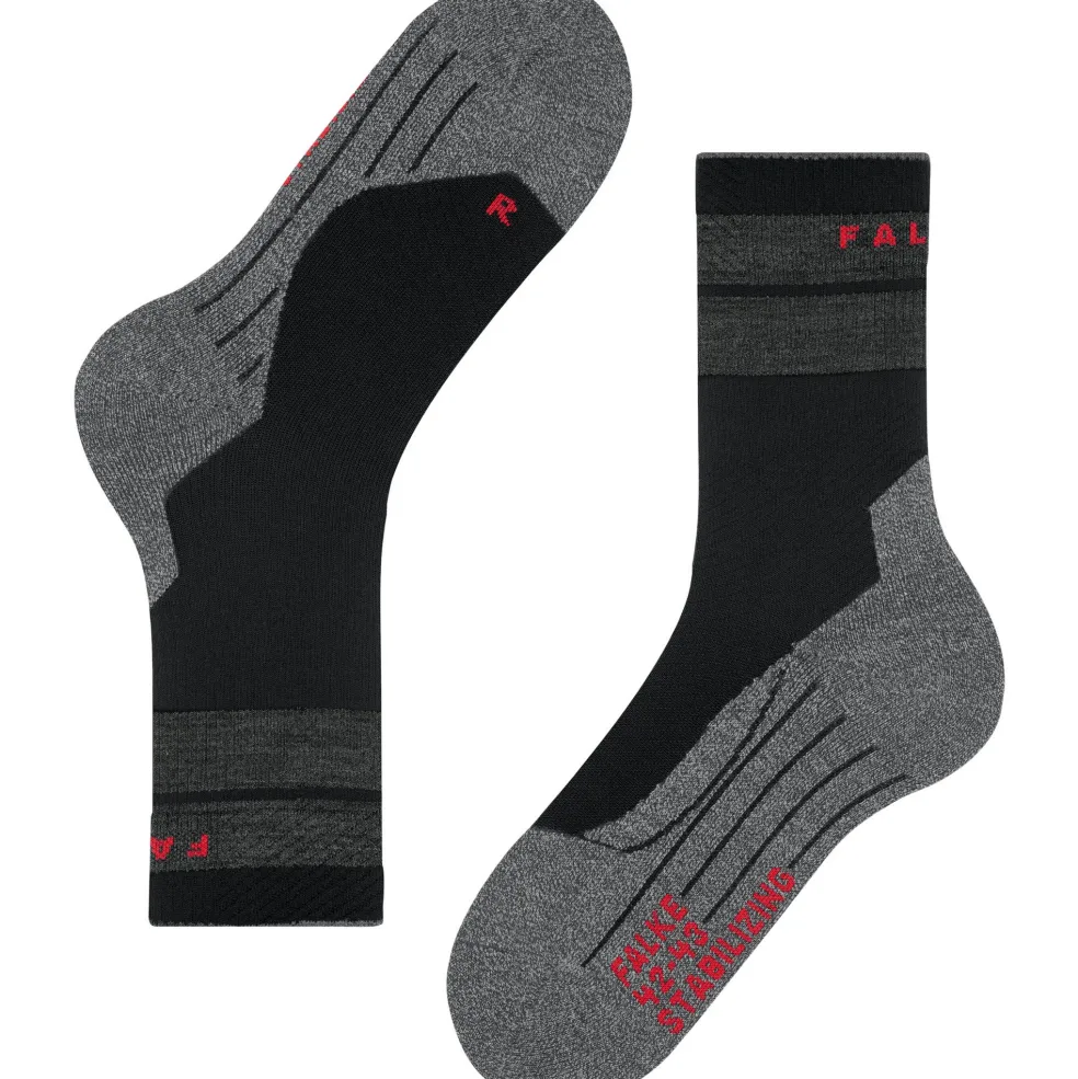 Falke TK Stabilizing wandelsokken heren black