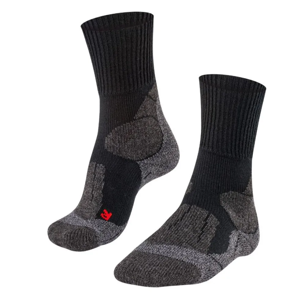 Falke TK1 wandelsokken dames black mix