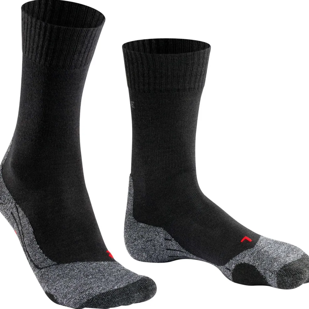 Falke TK2 wandelsokken heren mix black