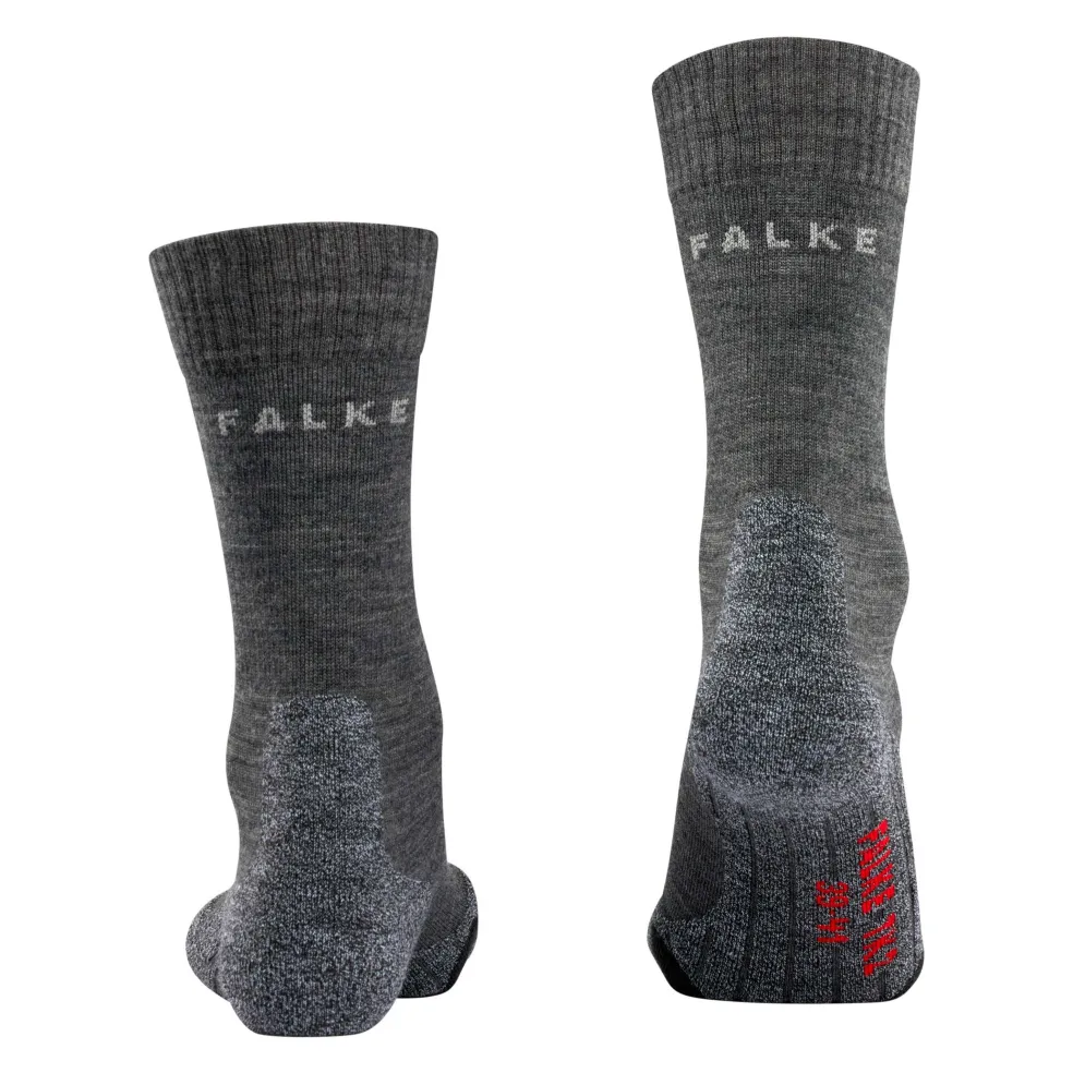 Falke TK2 wandelsokken heren asphalt melange
