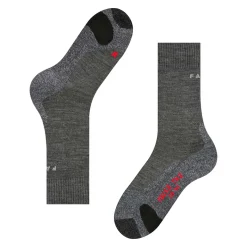 Falke TK2 wandelsokken heren asphalt melange