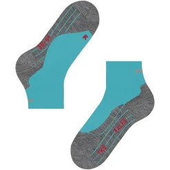 Falke TK5 Wander Short wandelsokken dames turquoise