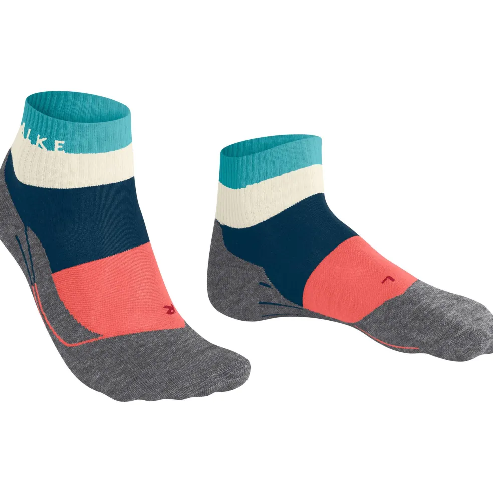 Falke TK5 Wander Short wandelsokken dames blue pond