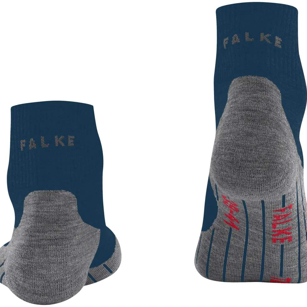 Falke TK5 Wander Short wandelsokken heren blue pond