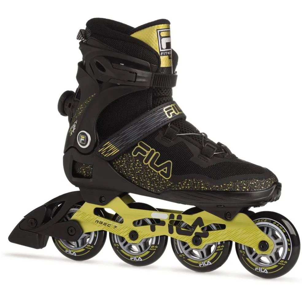 Fila Legacy QF inline skates heren black gold