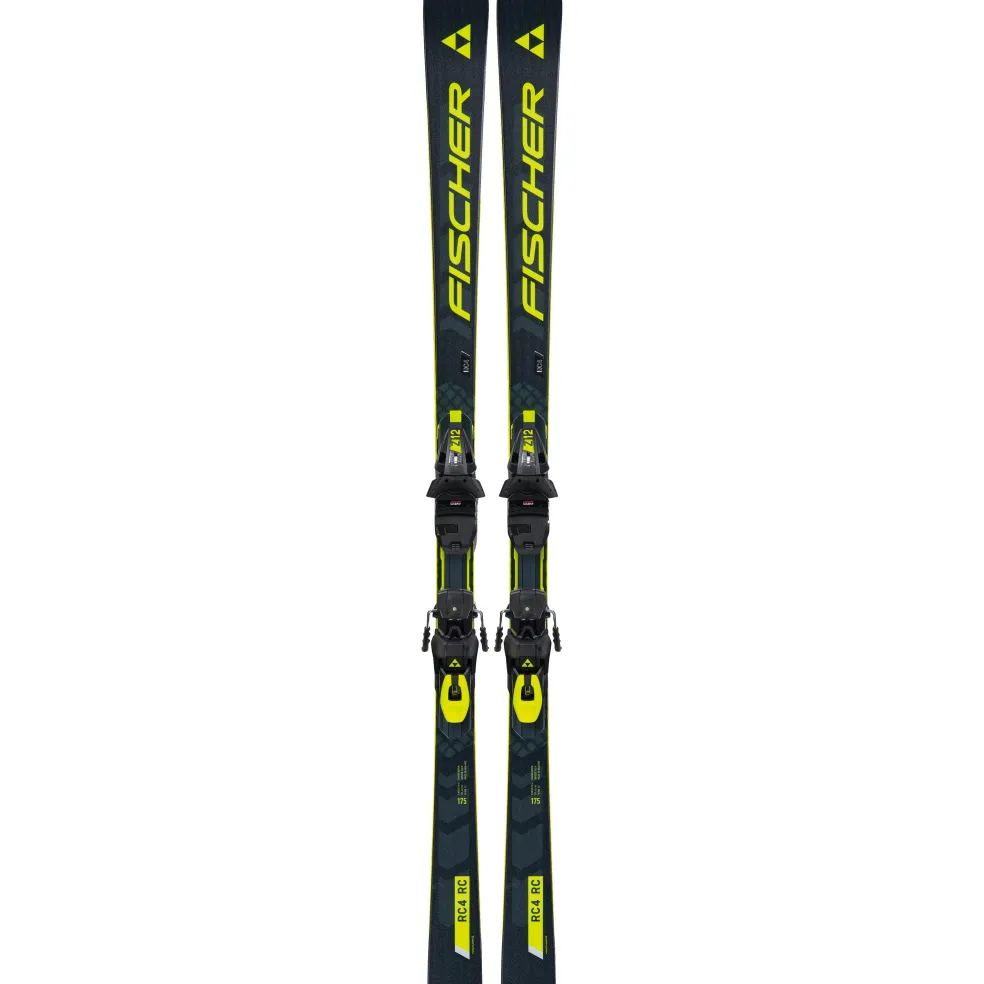 Fischer RC4 Worldcup RC 25 - 26 ski's met RC4 Z12 binding