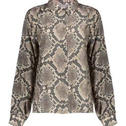 Geisha blouse dames black sand