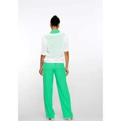 Geisha pantalon dames green