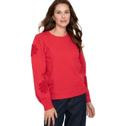 Geisha sweater dames red