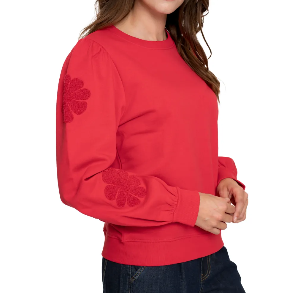 Geisha sweater dames red