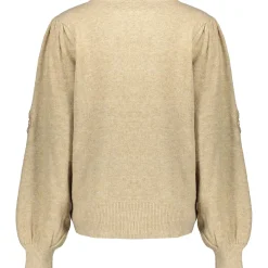 Geisha sweater dames sand