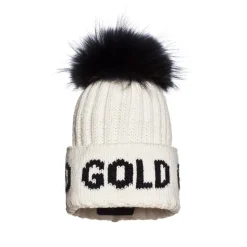 Goldbergh Hodd muts dames white black