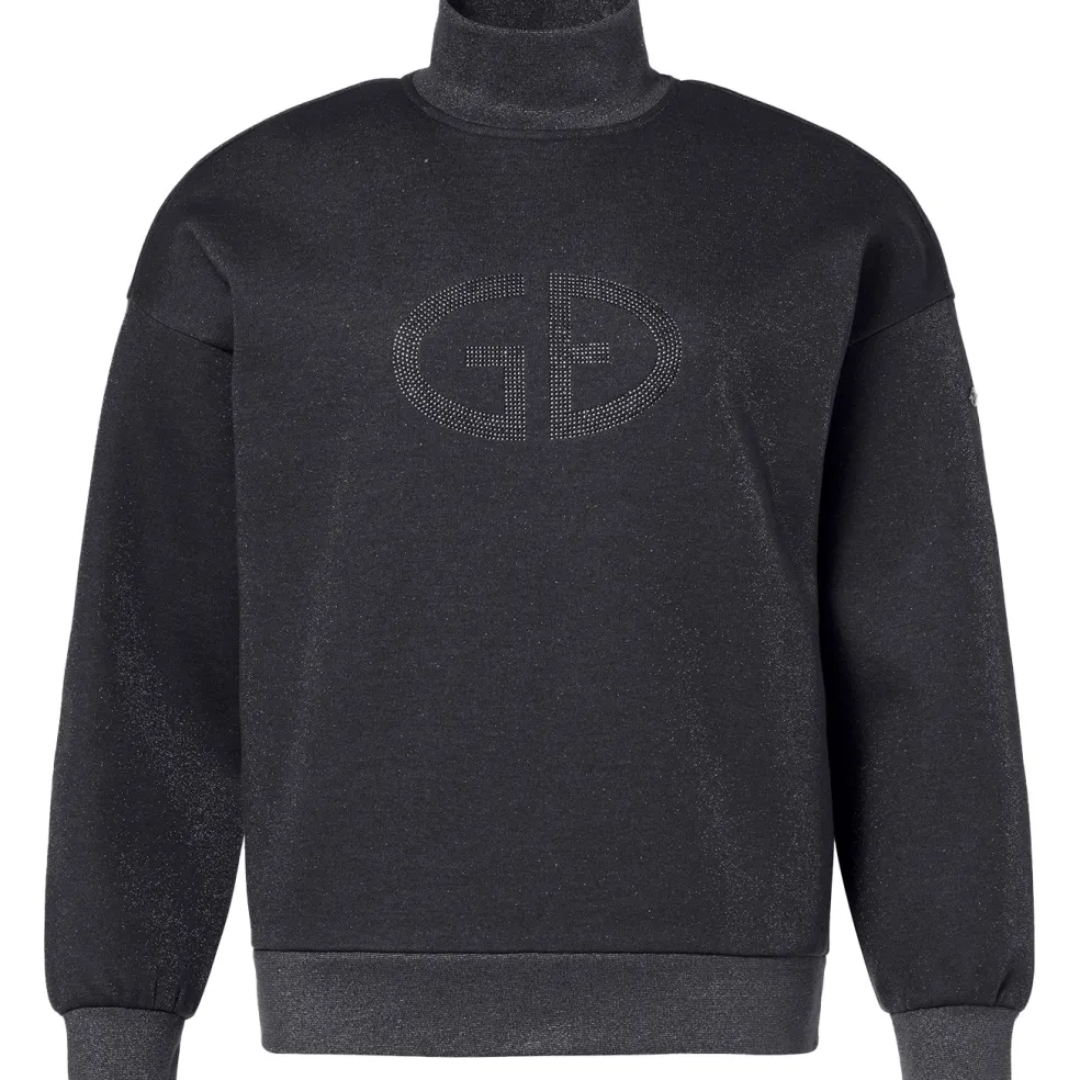 Goldbergh SIZZLE sweater dames black lurex