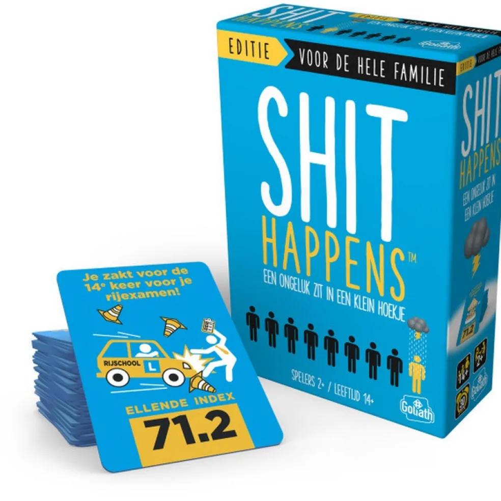 Goliath Shit Happens: Familie Editie kaartspel