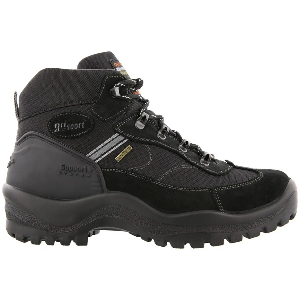 Grisport Torino Mid wandelschoenen black