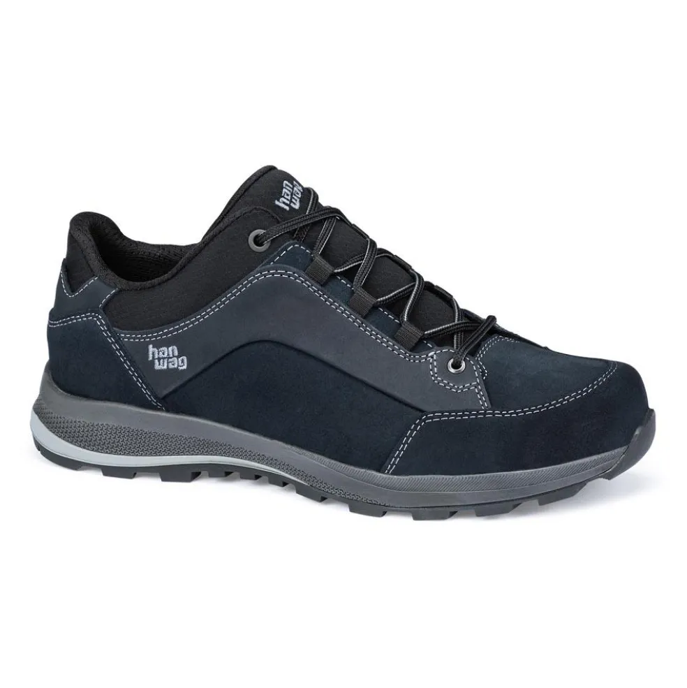 Hanwag Banks Low Bunion LL wandelschoenen heren navy black