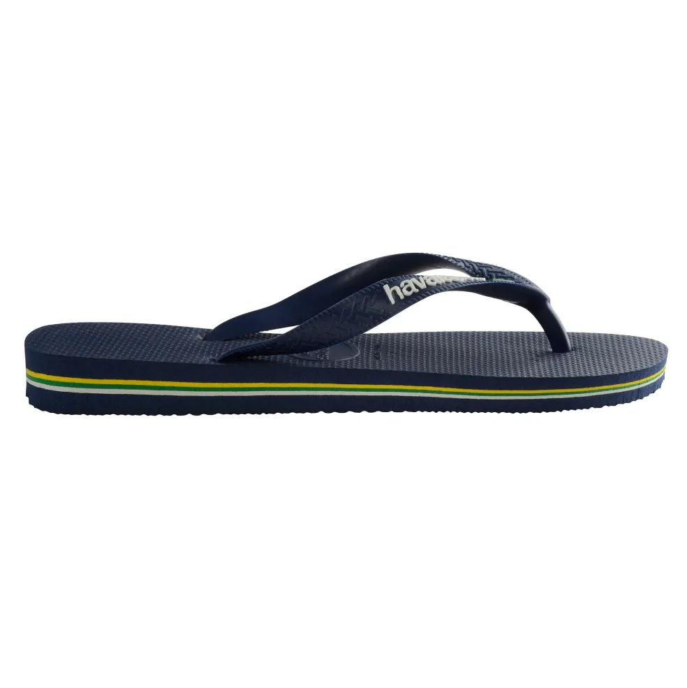 Havaianas Brasil Logo slippers junior navy blue