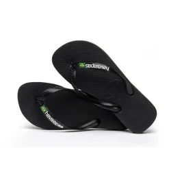 Havaianas Brasil Logo slippers black