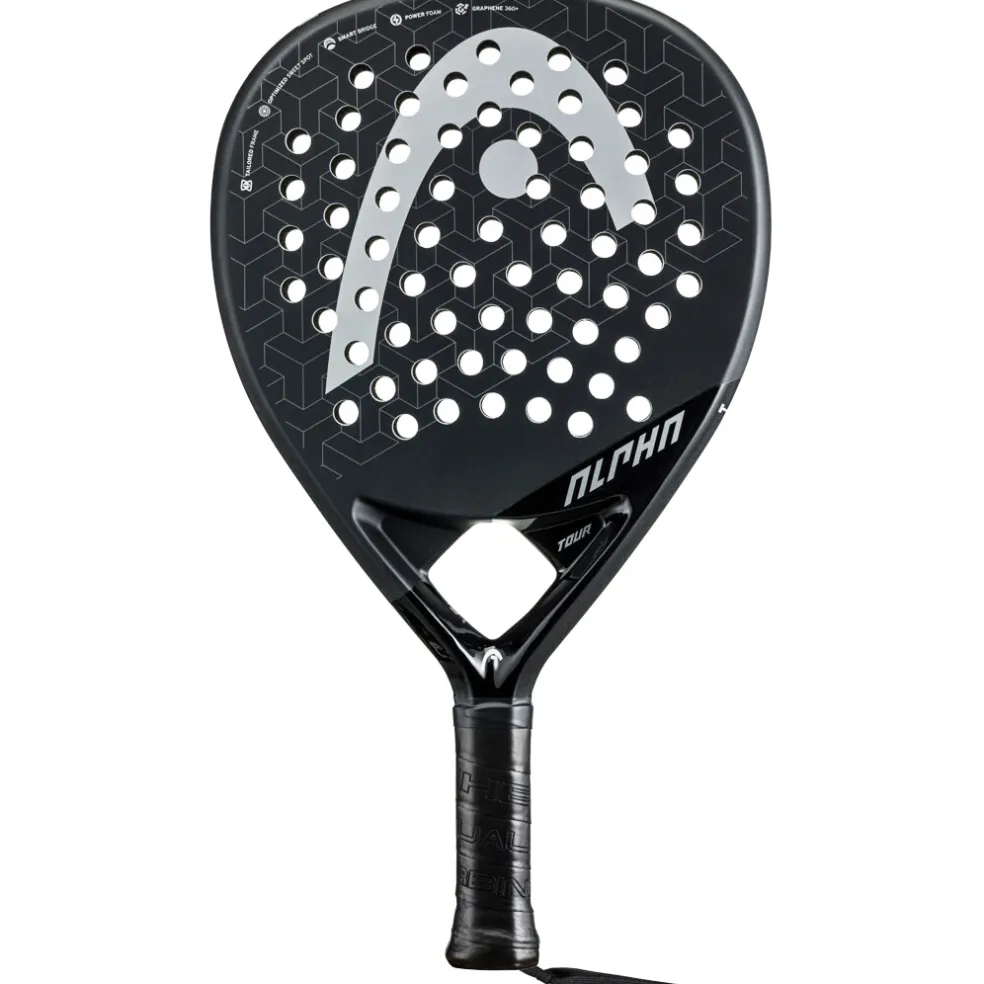 Head Graphene 360+ Alpha Tour padel racket black