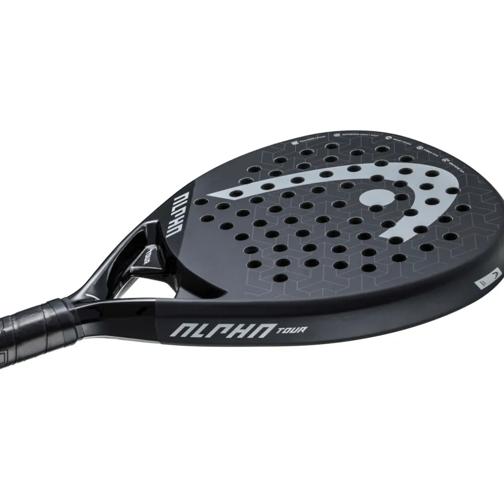 Head Graphene 360+ Alpha Tour padel racket black